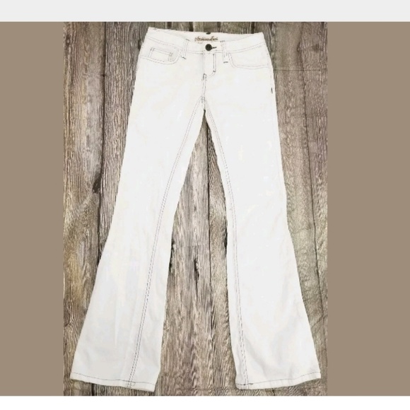 American Eagle Outfitters Pants - American Eagle Size 0 Cream Cord Boot Cut Pants